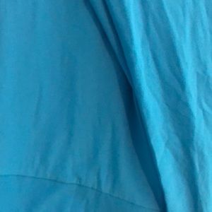 LuLaRoe blue solid tall & curvy TC leggings